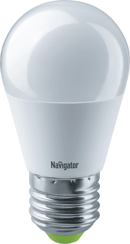 Лампа светодиодная 94 469 NLL-G45-7-230-4K-E27 7Вт шар 4000К нейтр. бел. E27 560лм 176-264В Navigator 94469