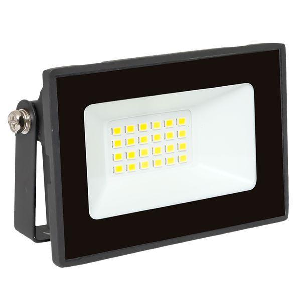 Прожектор светодиодный СДО-3002 20Вт 6500К IP65 Basic EKF FLL-3002-20-6500