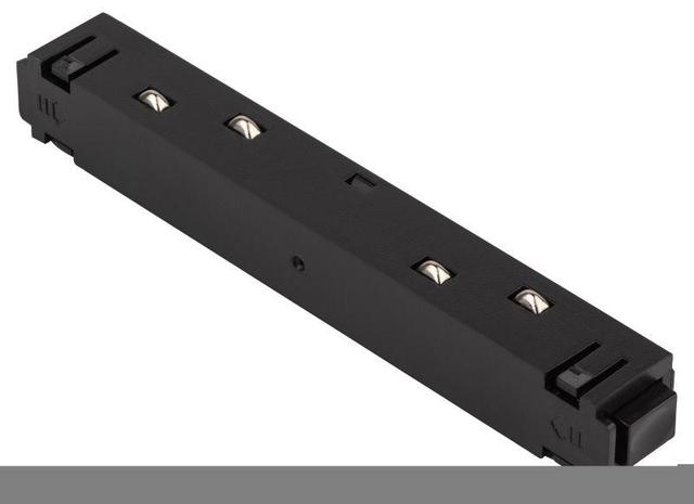 Коннектор питания прямой TRM20-PC-B для магнитн. шинопроводов TRM-R20/TRM-PC20/TRM-S20 NOVA 48В черн. Эра Б0054795