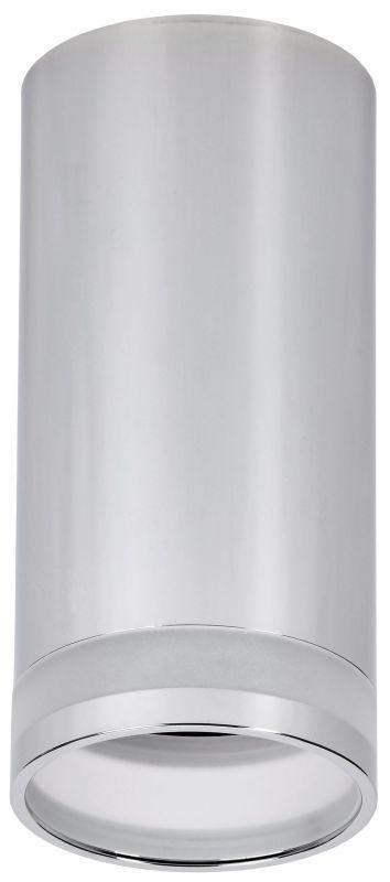 Светильник 4005 накладной потолочный под лампу GU10 хром IEK LT-UPB0-4005-GU10-1-K23