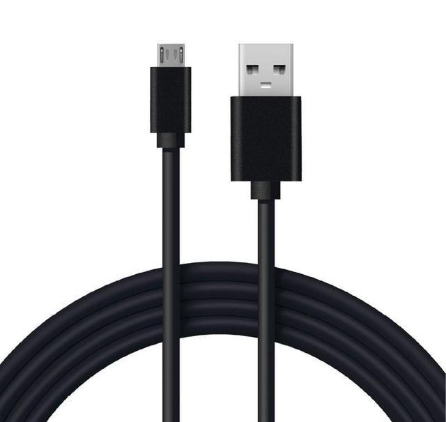 Кабель USB (micro USB) длиный штекер 1М черн. REXANT 18-4268