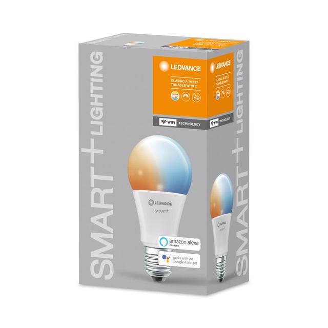 Лампа светодиодная SMART+ WiFi Classic Tunable White 75 9.5Вт/2700-6500К E27 LEDVANCE 4058075485433