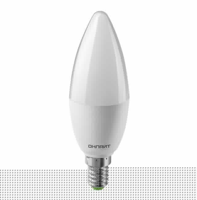 Лампа светодиодная 82 915 OLL-C37-10-230-4K-E14-PROMO 10Вт ОНЛАЙТ 82915