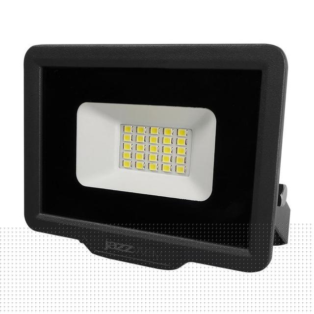 Прожектор светодиодный PFL-C3 20Вт 6500К IP65 ДО закален. прозр. стекло JazzWay 5023543A