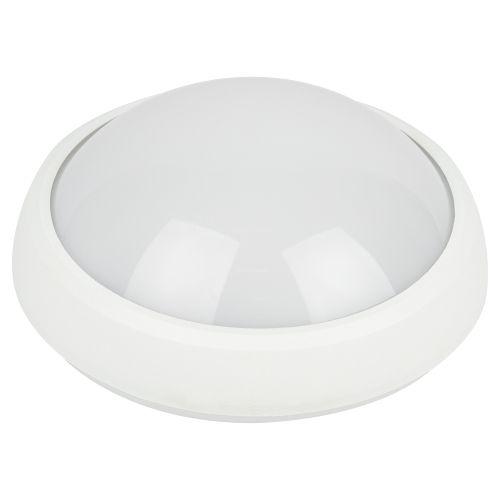 Светильник светодиодный SPB-1-08 (W) ЖКХ 180х75 8Вт 640лм 4000К IP54 круг бел. (инд.упак.) ЭРА Б0017326