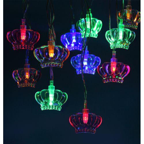 Гирлянда светодиодная "Нить Короны" 3м 20LED 8 режимов 220В IP20 мультиколор ЭРА Б0041898