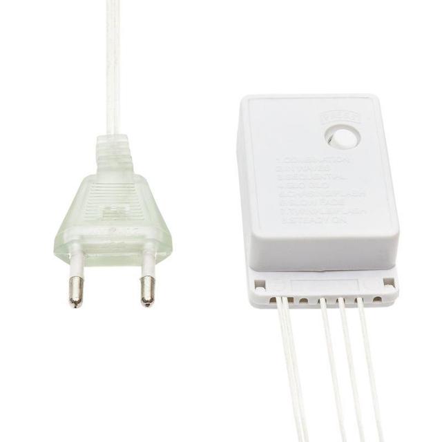 Гирлянда светодиодная "Твинкл Лайт" 20м 160LED бел. 10Вт провод ПВХ прозр. Neon-Night 303-305